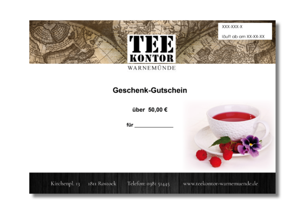 Wertgutschein 50,00 €
