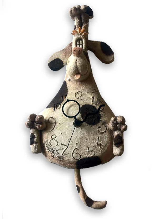 Wanduhr "Kuh"