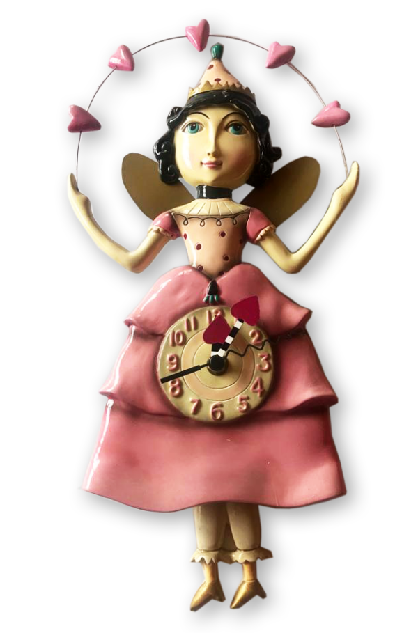 Wanduhr "Tänzerin"