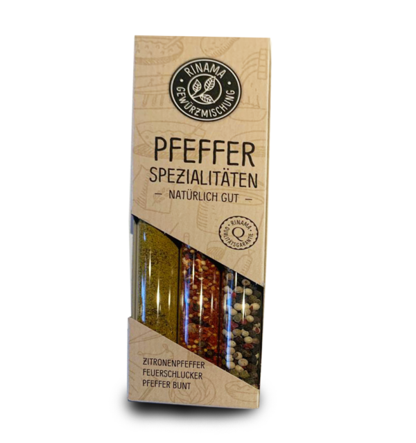 Gewürzset "Pfefferspezialitäten"